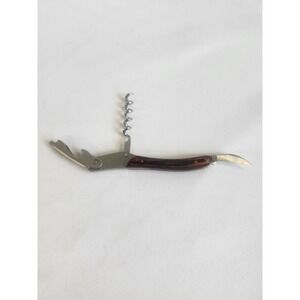Rose Wineberg Royal Quality Waiters Corkscrew Wood Handle Wine Bottle Opener